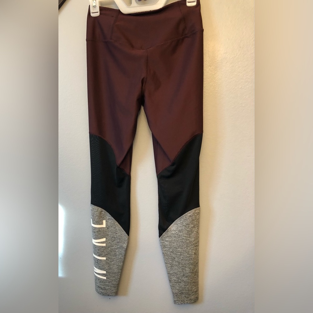 Nike Dri -Fit Yoga Pants/Leggings w/ Sheer Women's Size Small - Picture 2 of 6